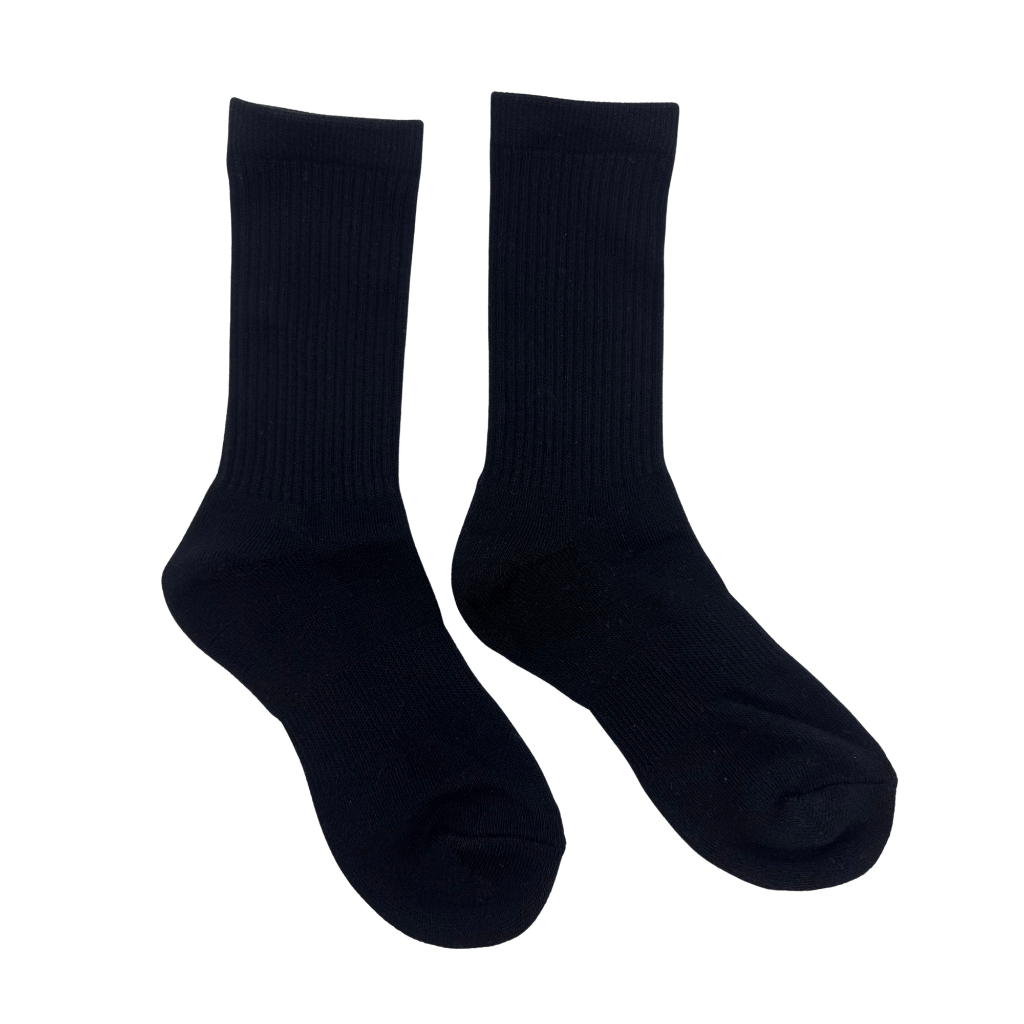 Solid Crew Socks