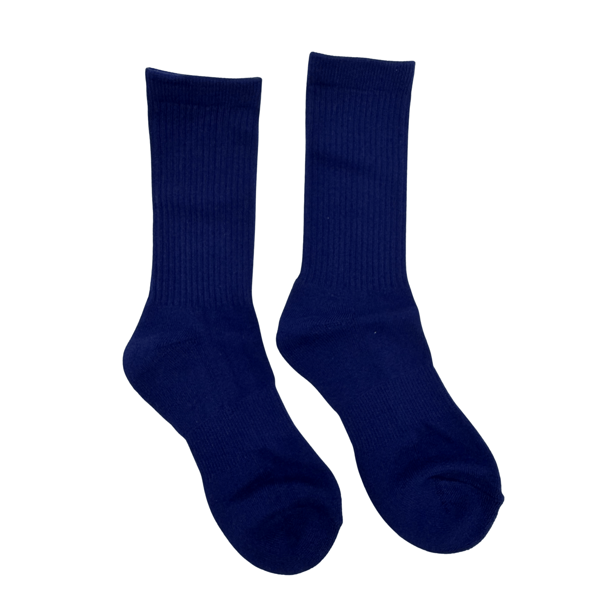 Solid Crew Socks