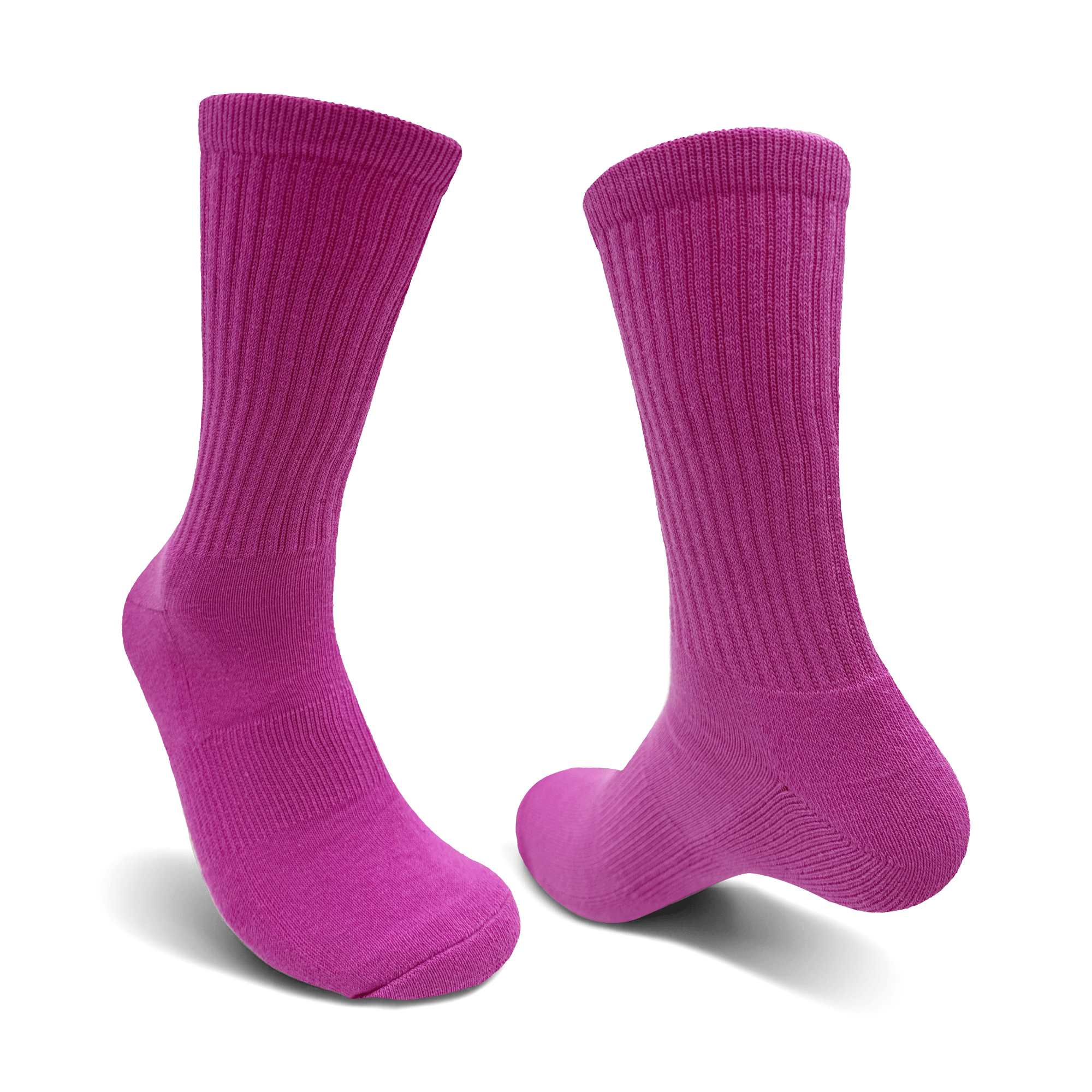 Solid Crew Socks