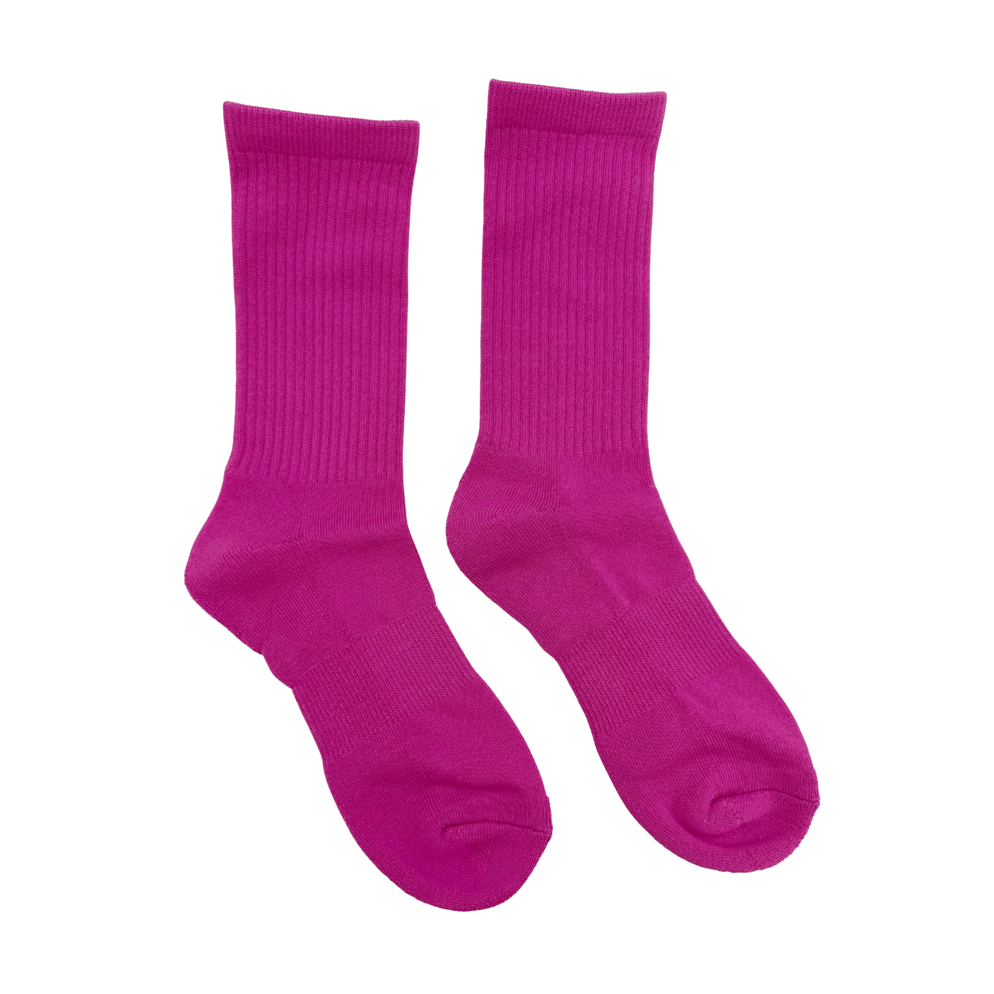 Solid Crew Socks