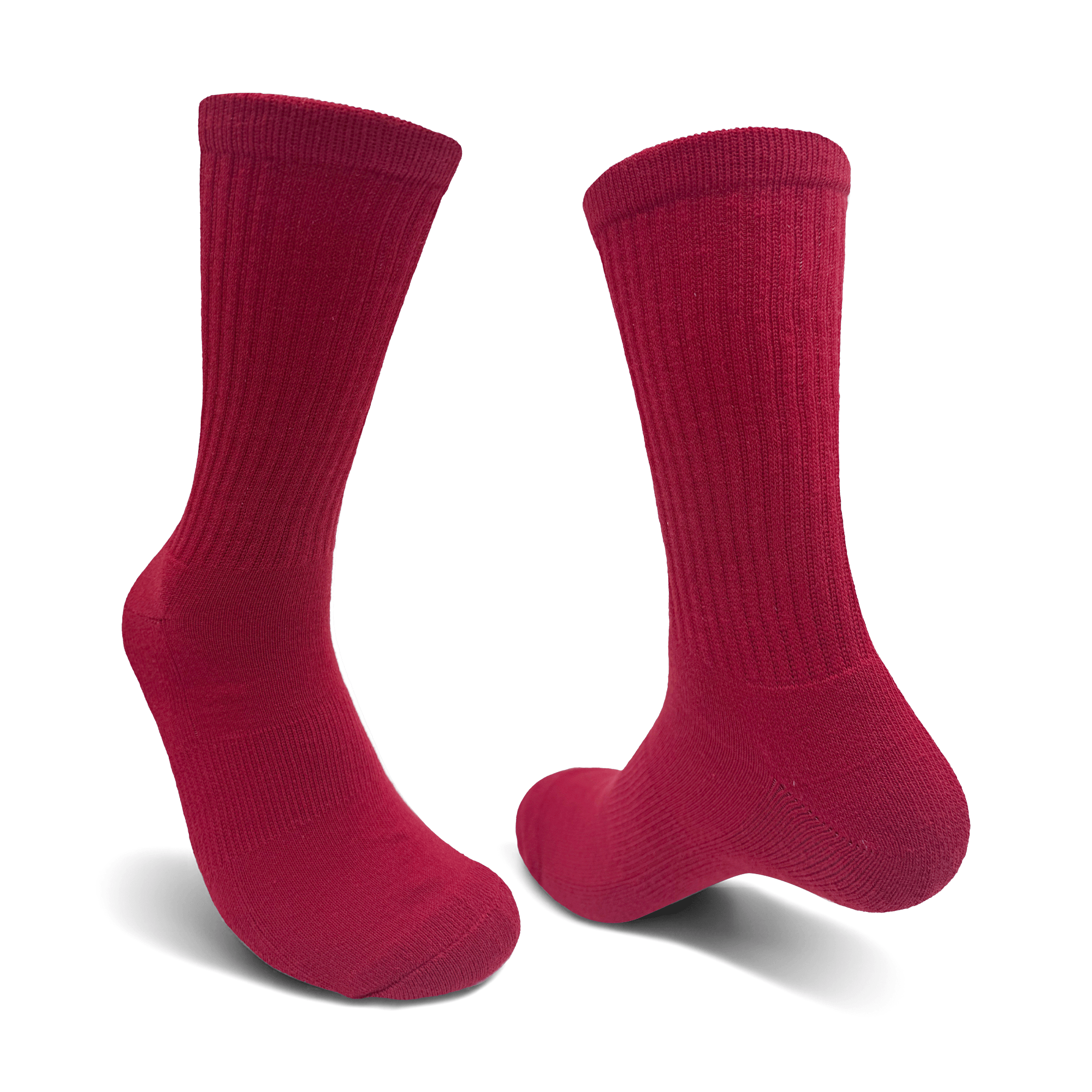 Solid Crew Socks