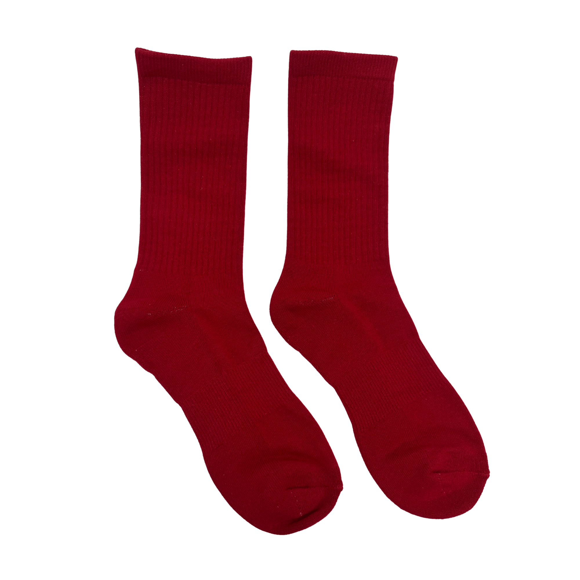 Solid Crew Socks