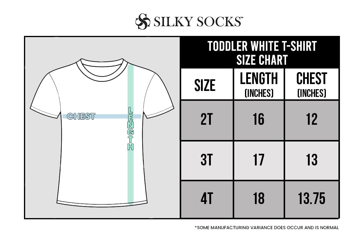 White T-Shirt - Toddler