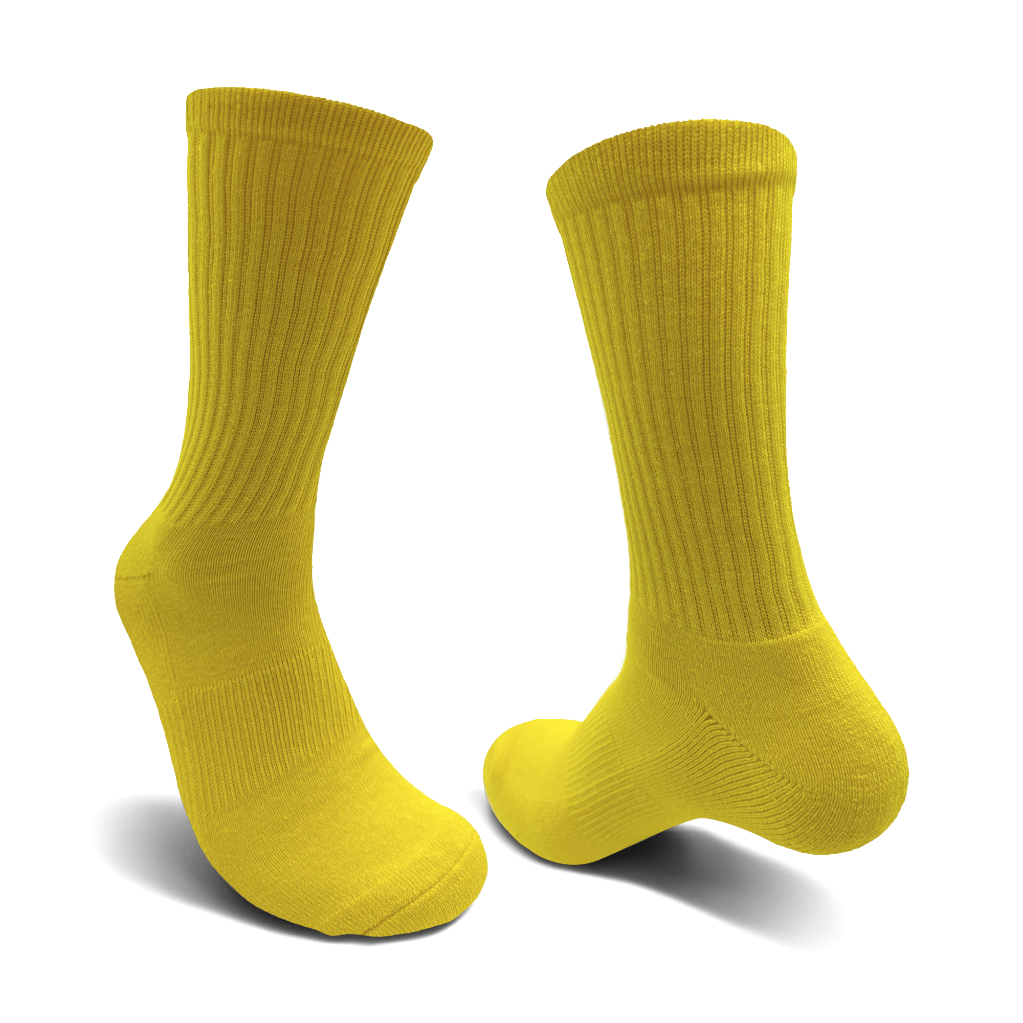 Solid Crew Socks