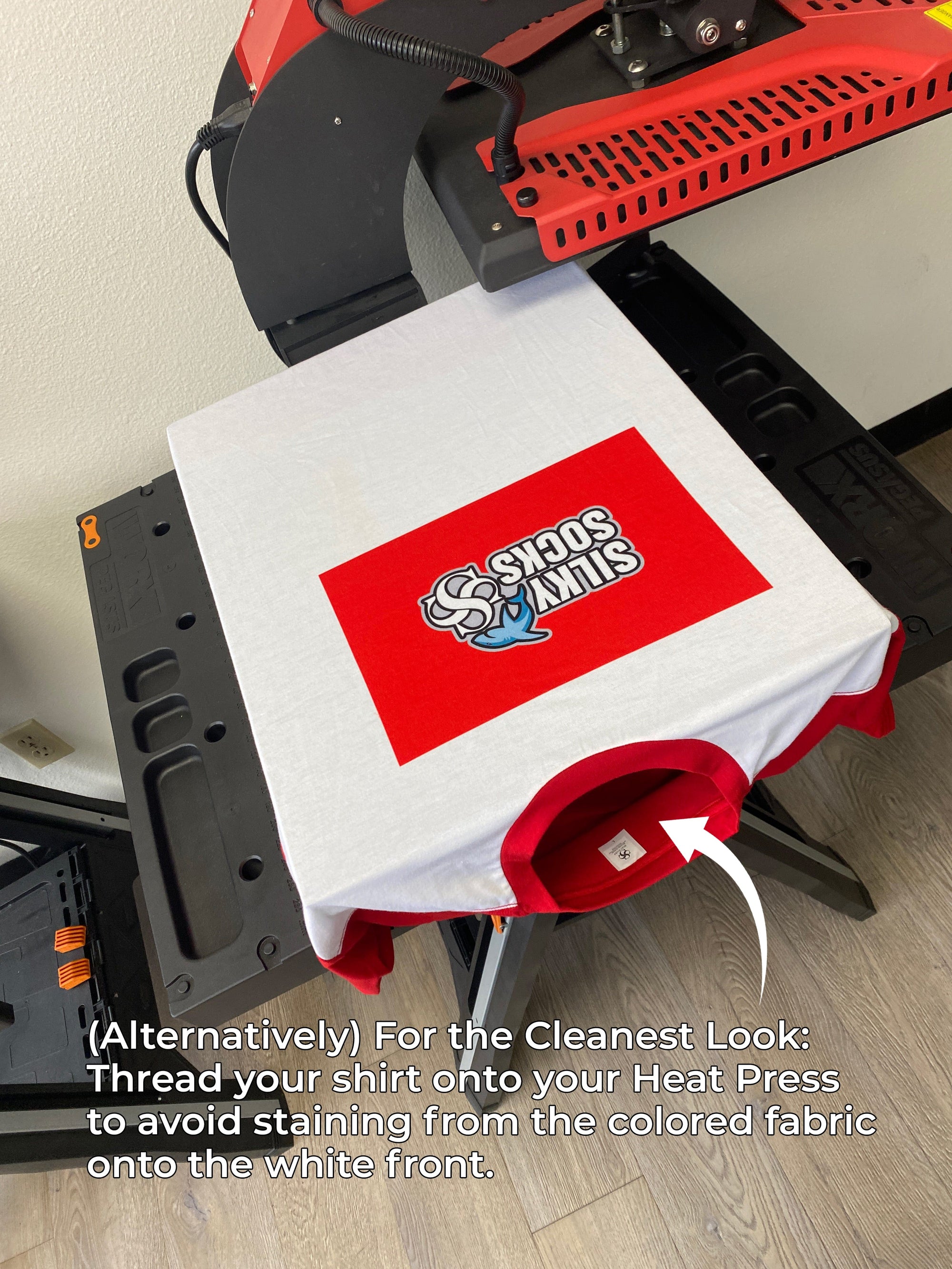 Red N White Tee - CLEARANCE