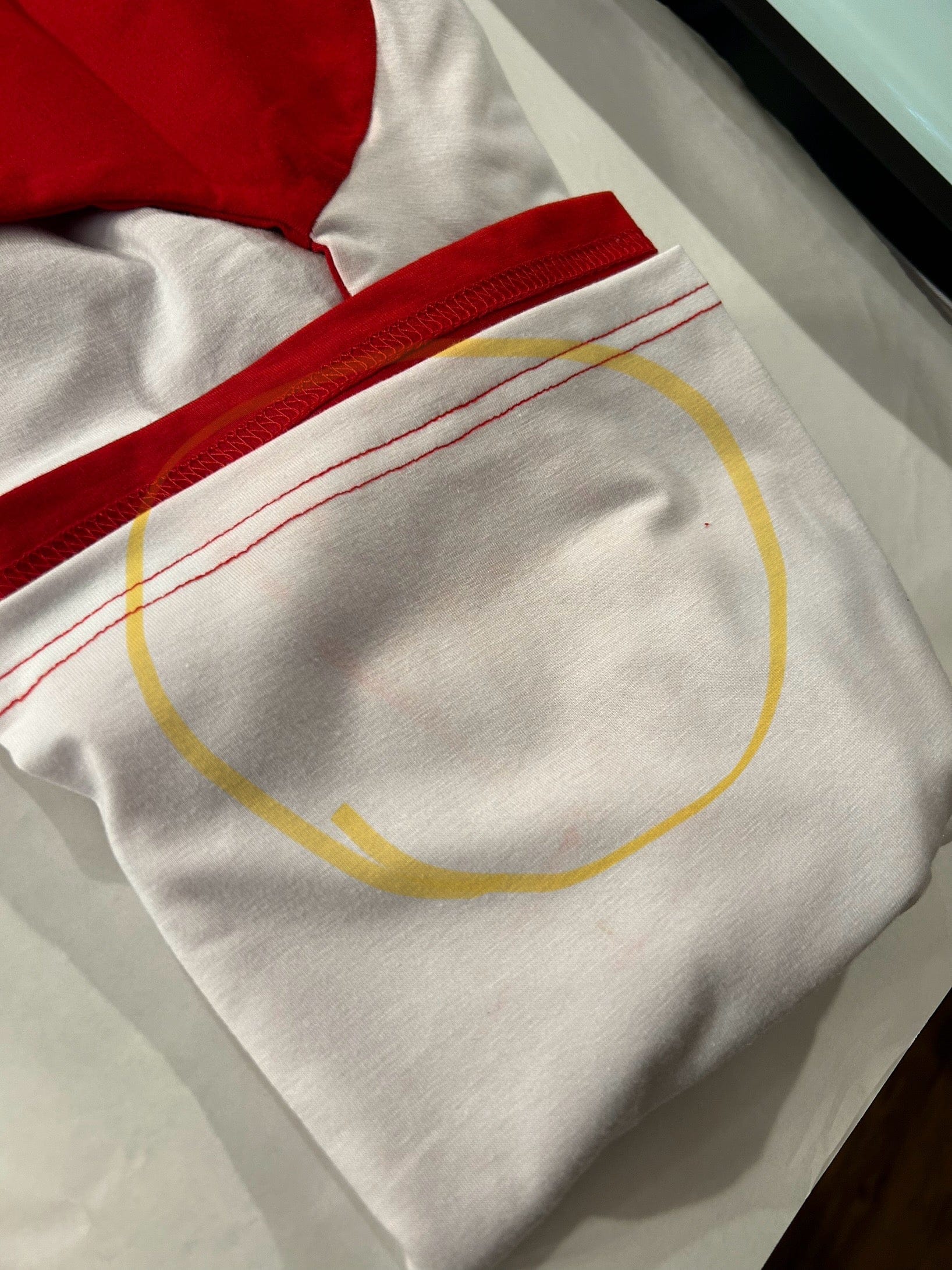 Red N White Tee - CLEARANCE