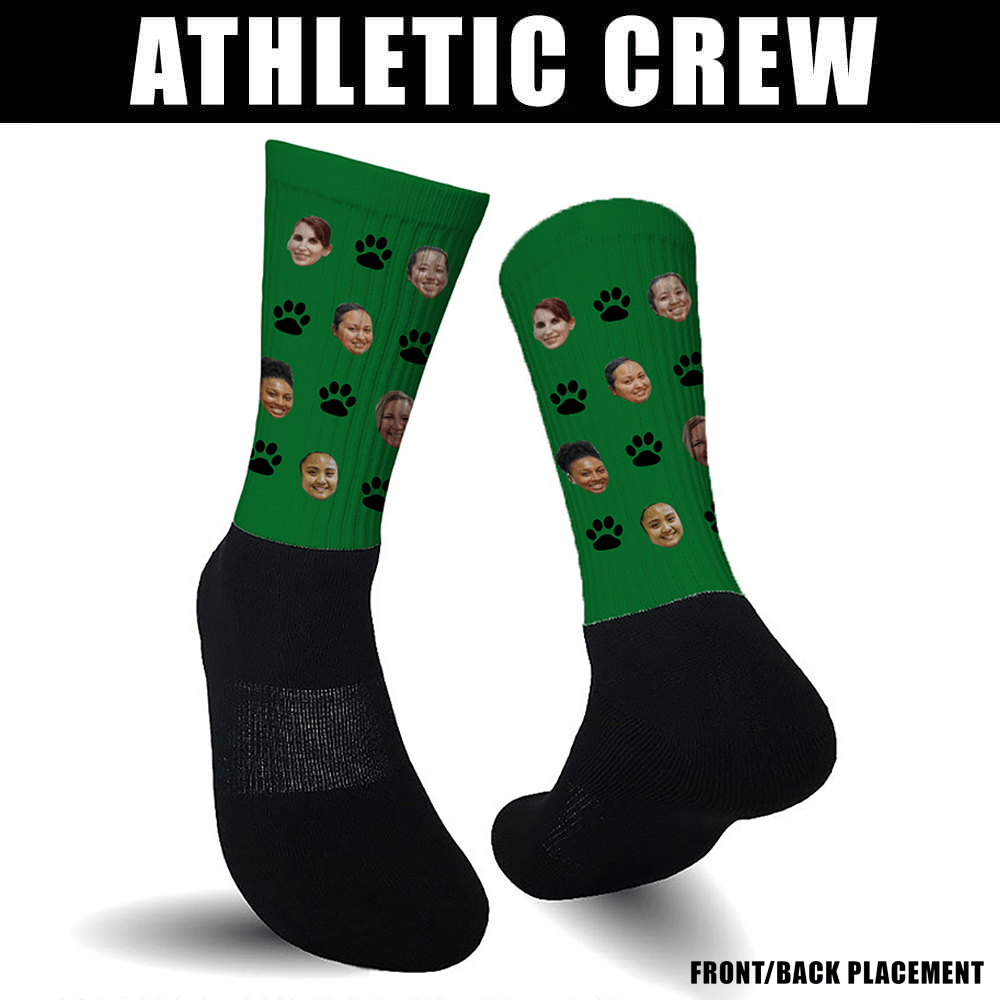 Athletic Crew Socks - Custom