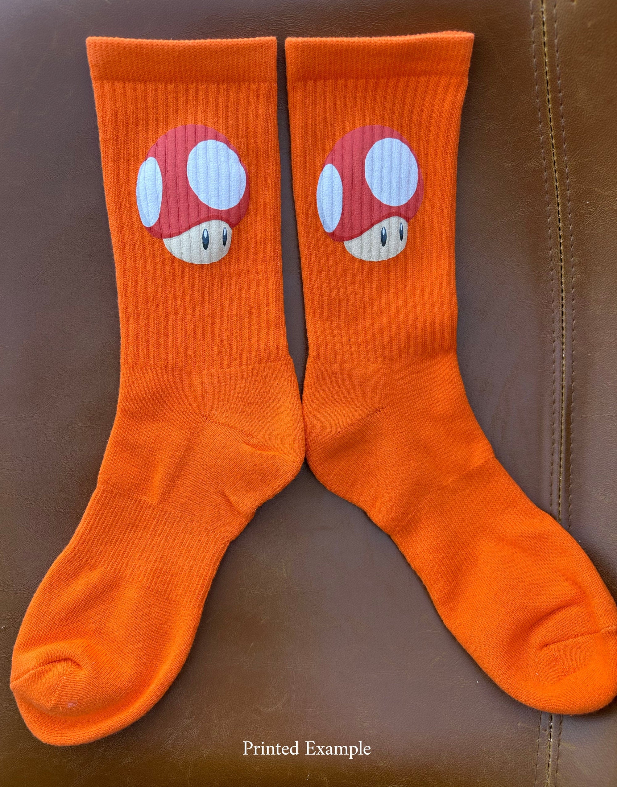 Solid Crew Socks