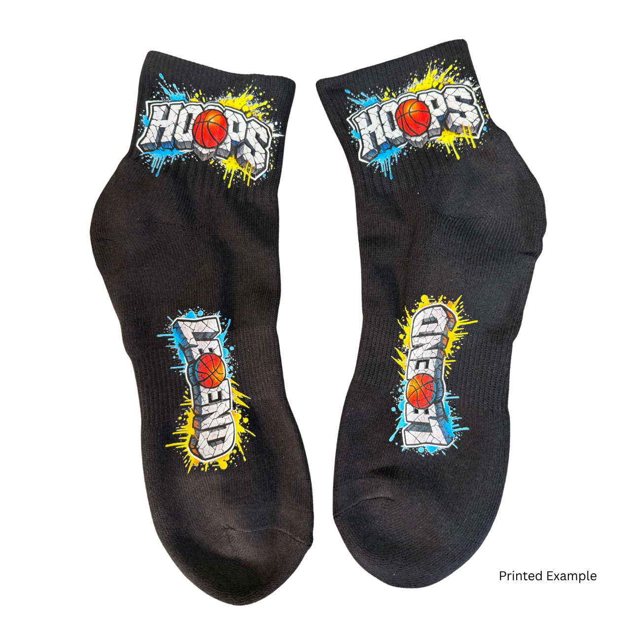 Solid Ankle Socks (for DTF)