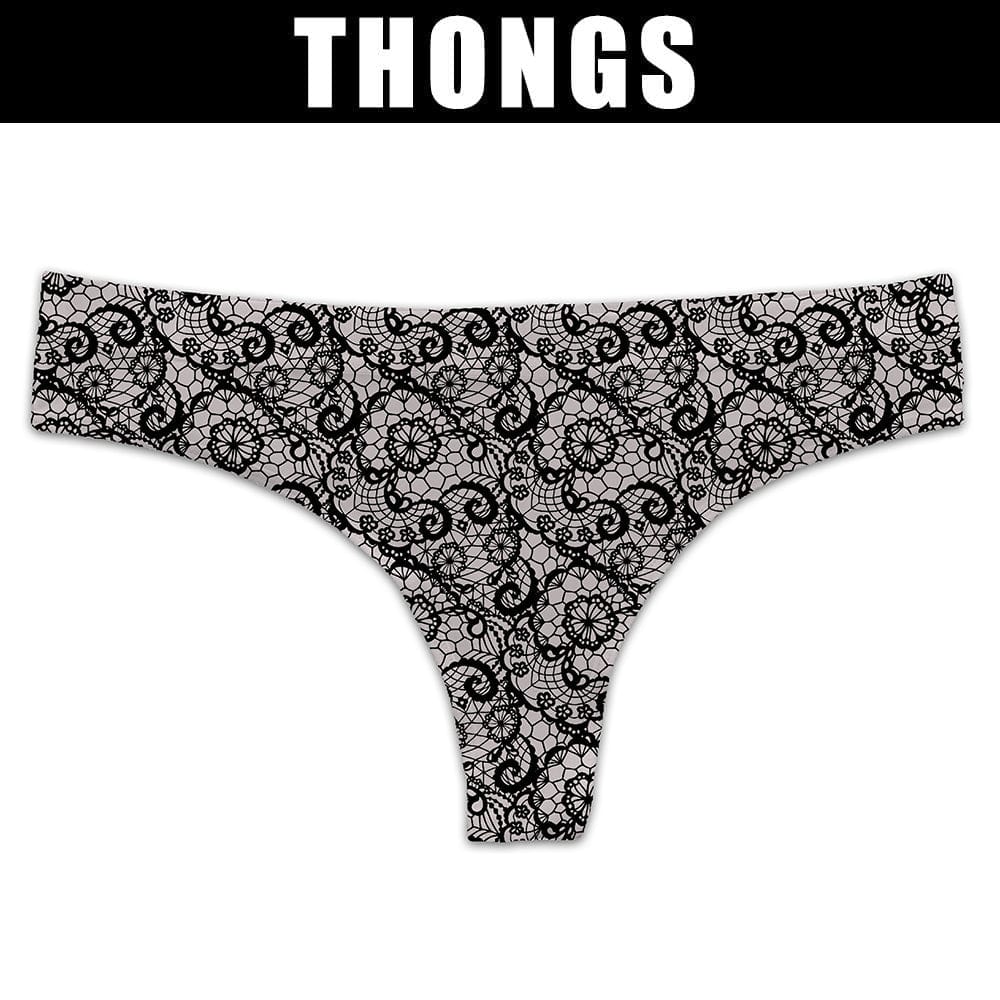 Hot Teen Girls G-String Underwear Custom Printing - StyleOFF
