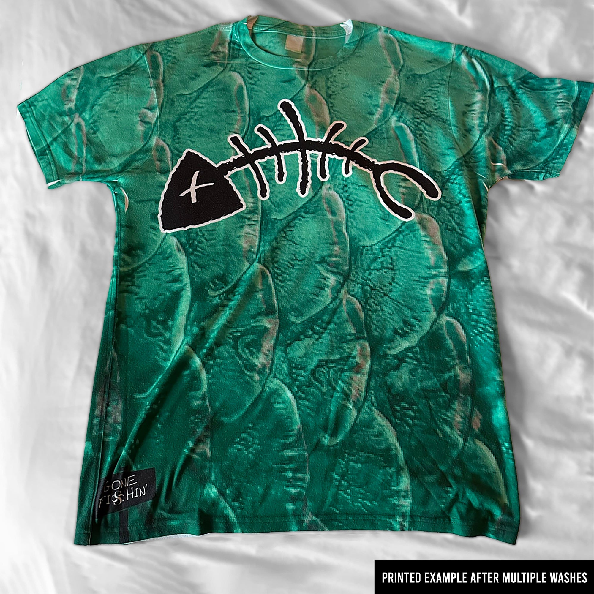 Nashville Predators Bleach Dye Short Sleeve T-shirt 