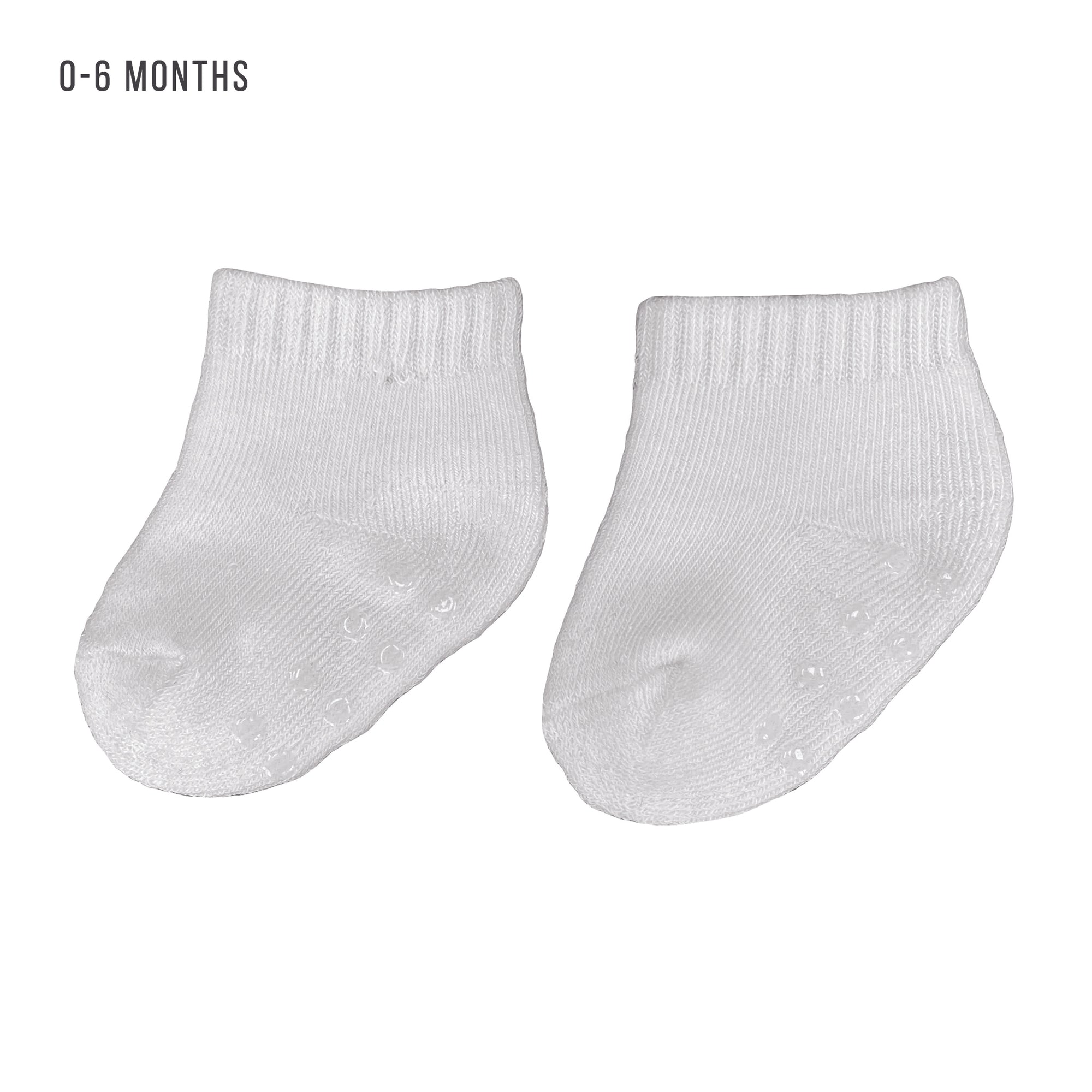 Blank Infant Socks 6-Pack