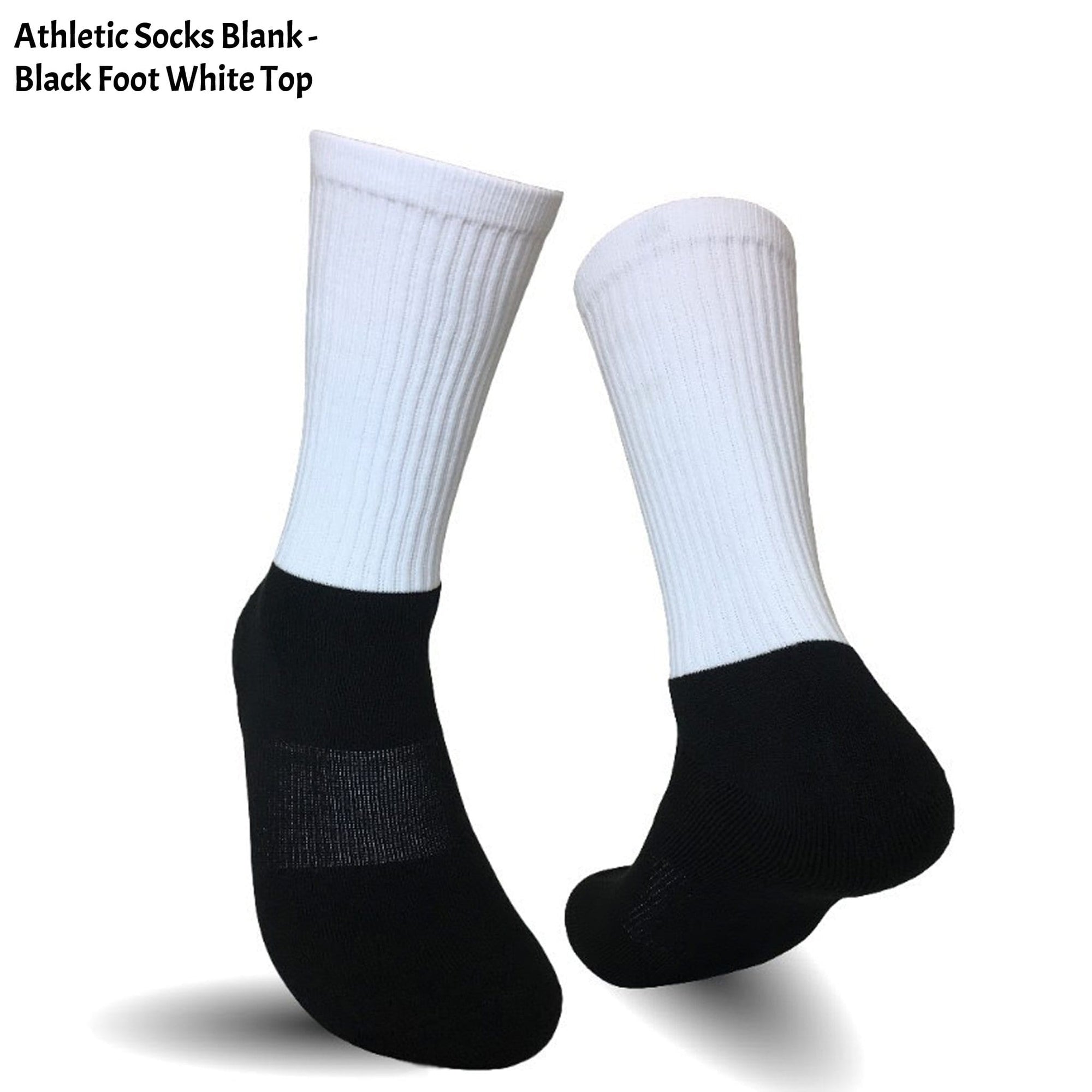 Blank Athletic Socks (Cotton Bottom) - XXL