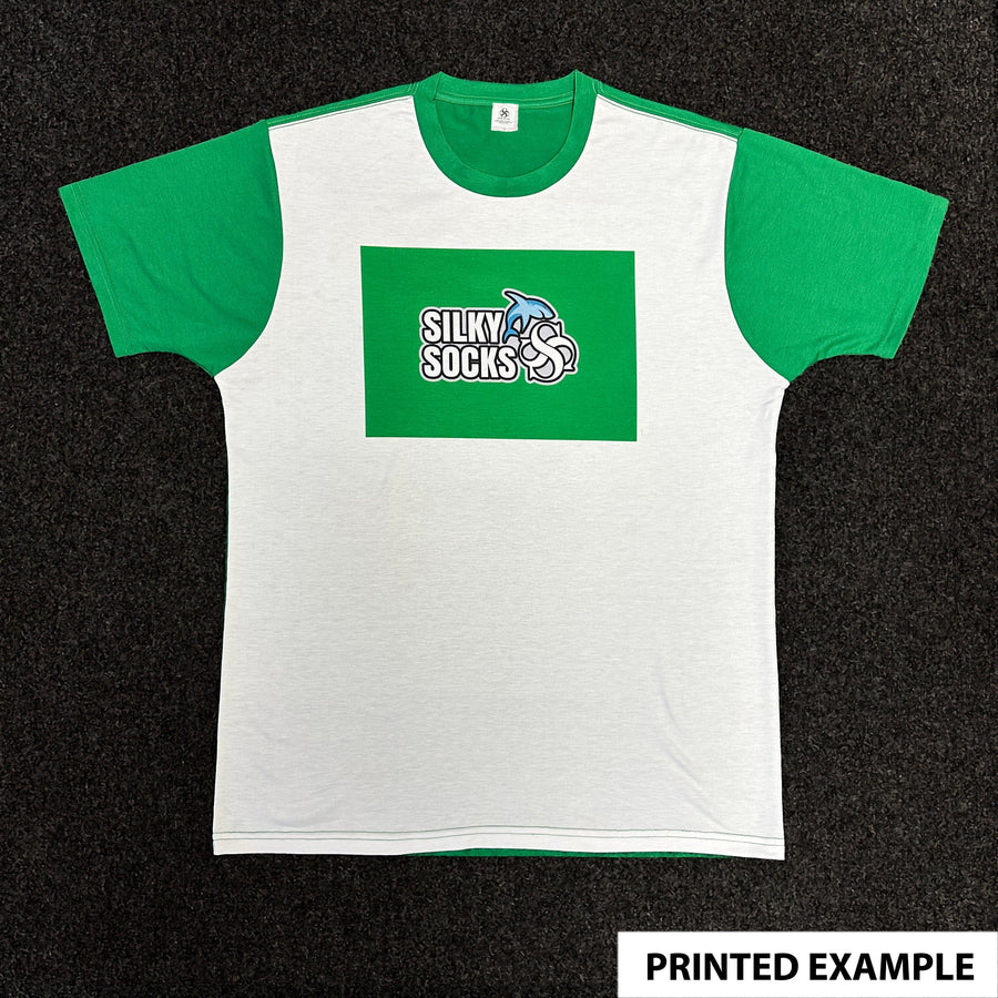 Color N White Tees Silky Socks