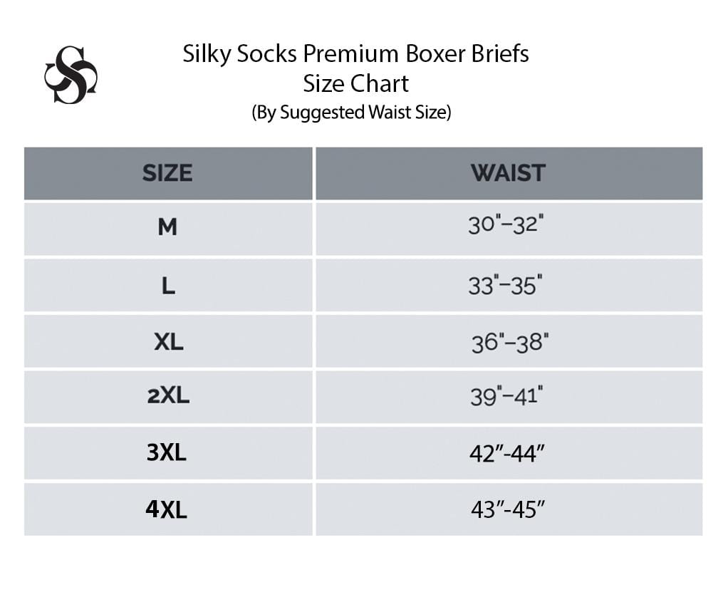 Mens Premium Boxer Briefs - Silky Socks