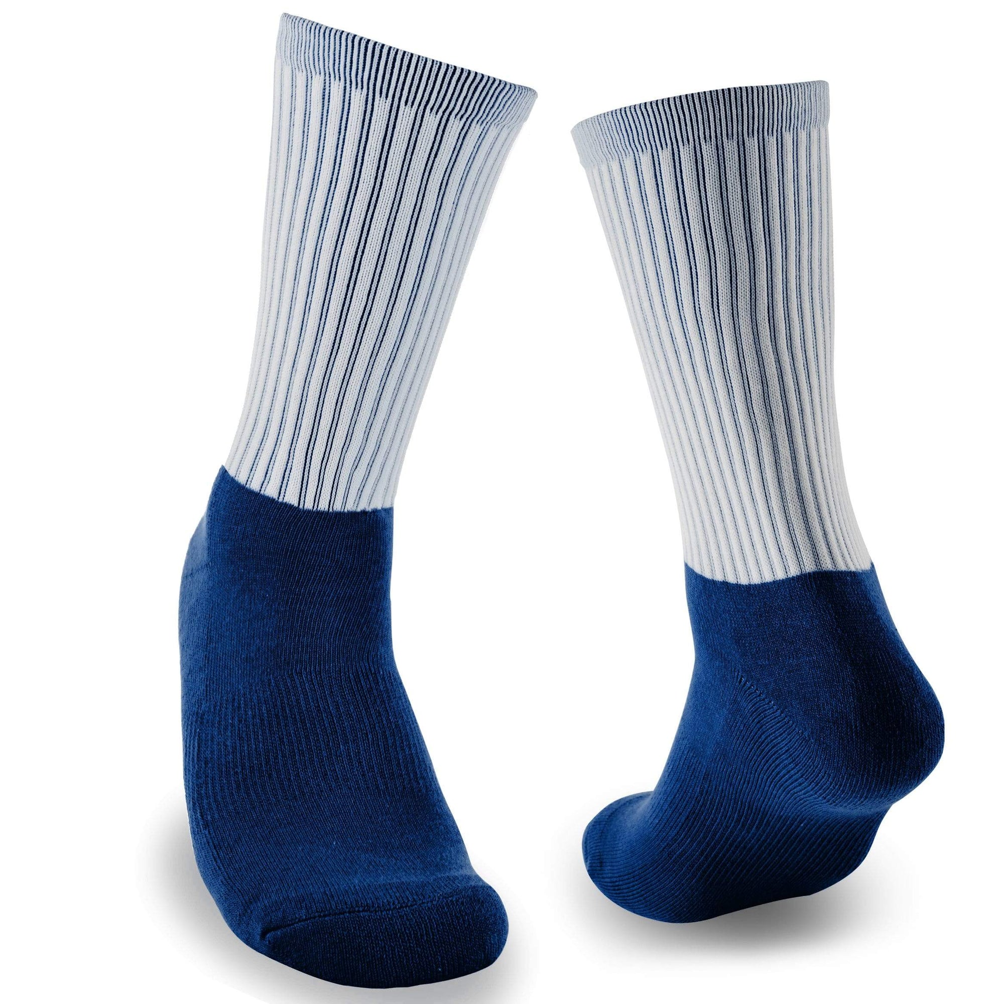 Sublimation Socks - Deep Blue design