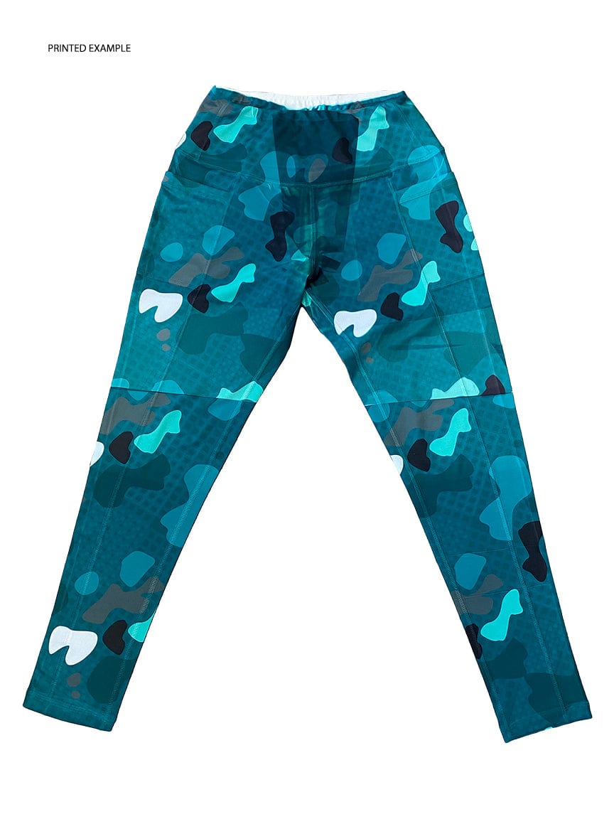 Wholesale Digital Printed Sublimation Women High Waist Yoga Pants