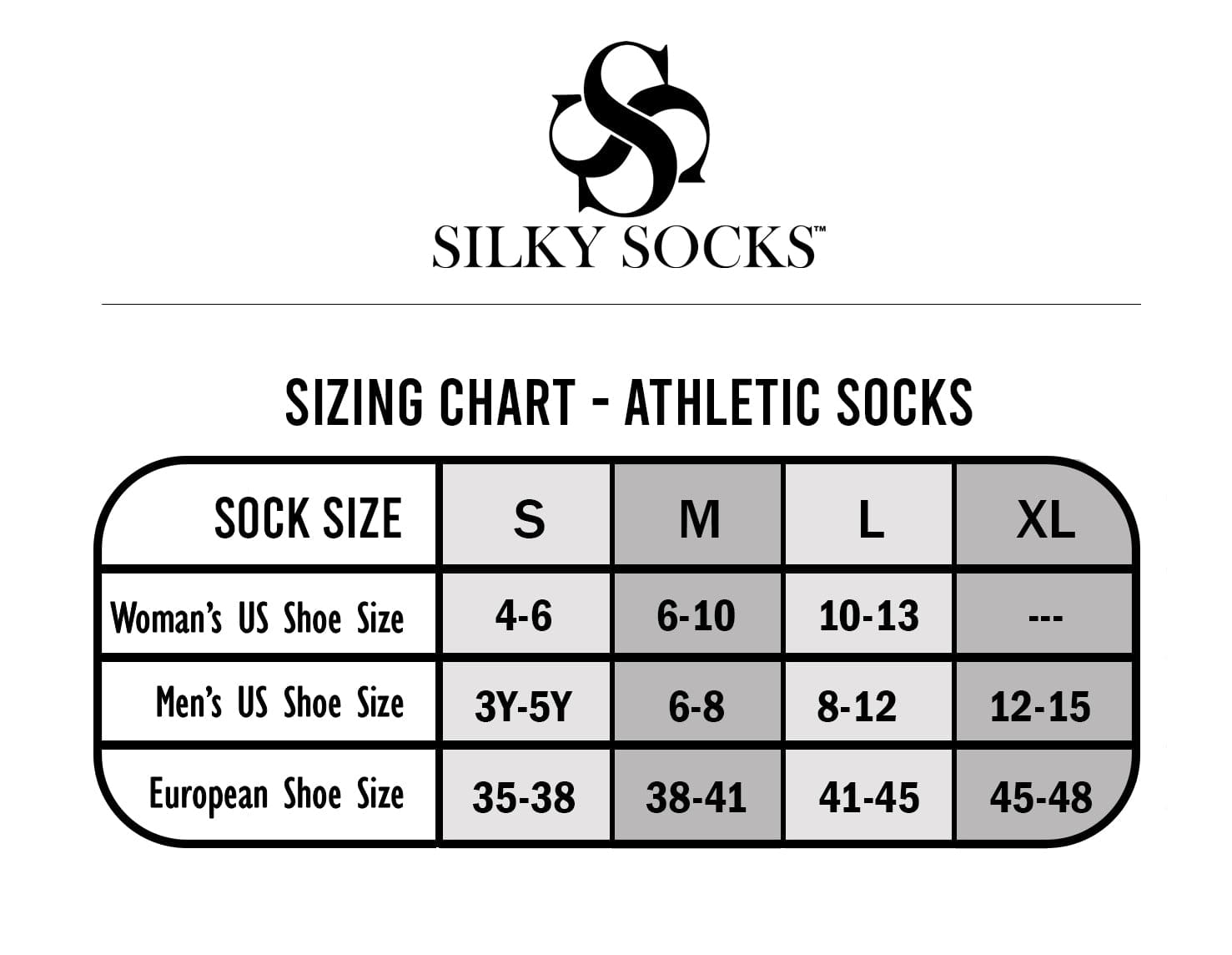 Athletic Socks - Silky Socks